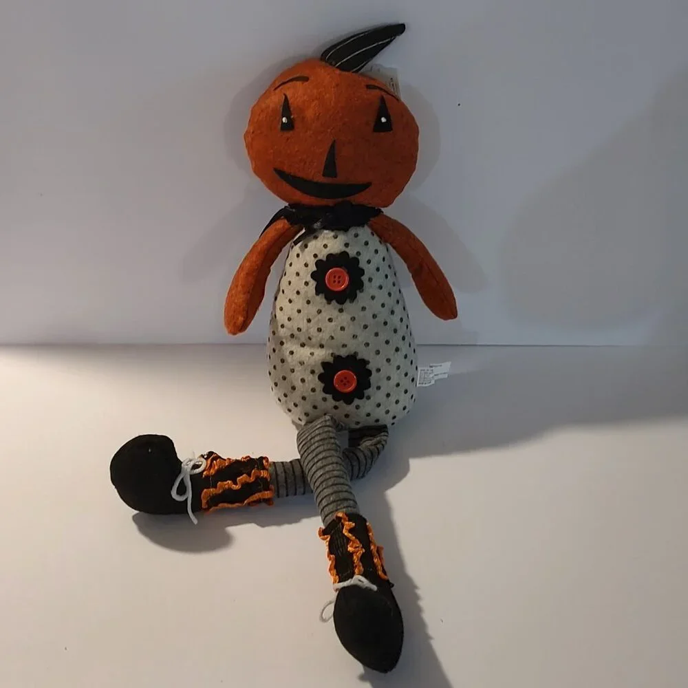 Johanna Parker Vintage Style Halloween Pumpkin Sitter